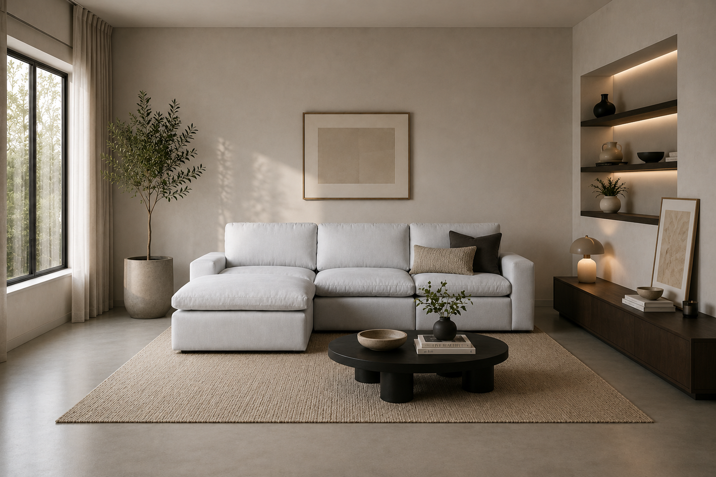 Sofa modular Aria  + Puff