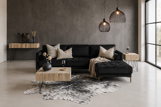 Sofá Dune Negro