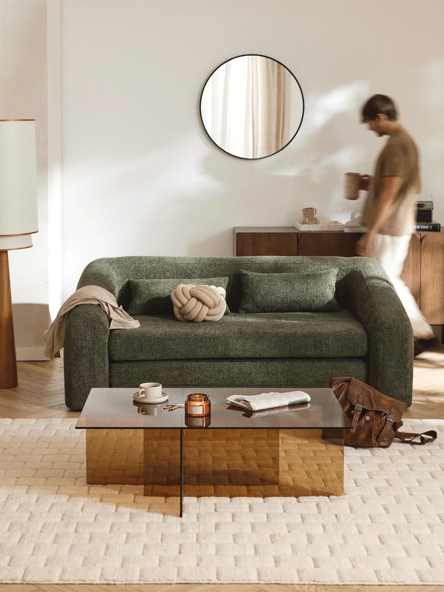 Sofa cama Teddy Verde Oliva