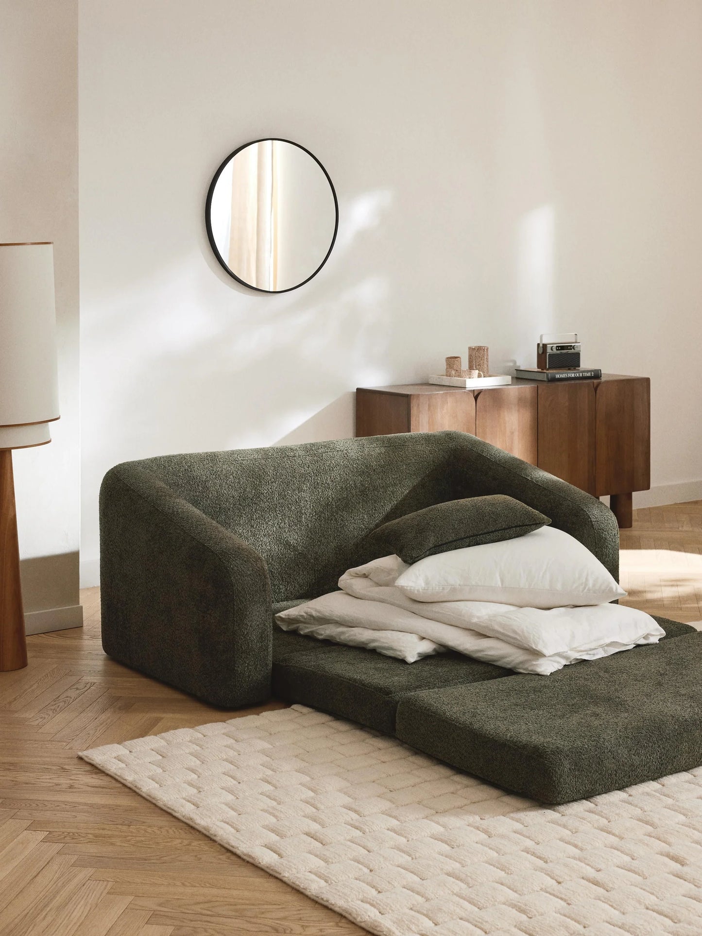 Sofa cama Teddy Verde Oliva