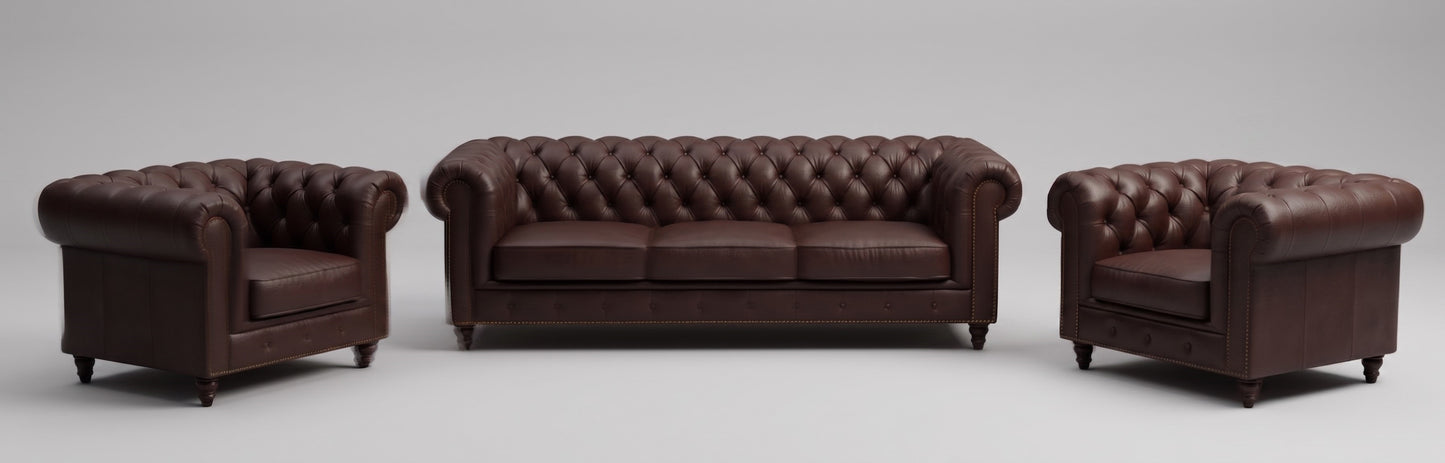 Set Chester (Piel de Café)