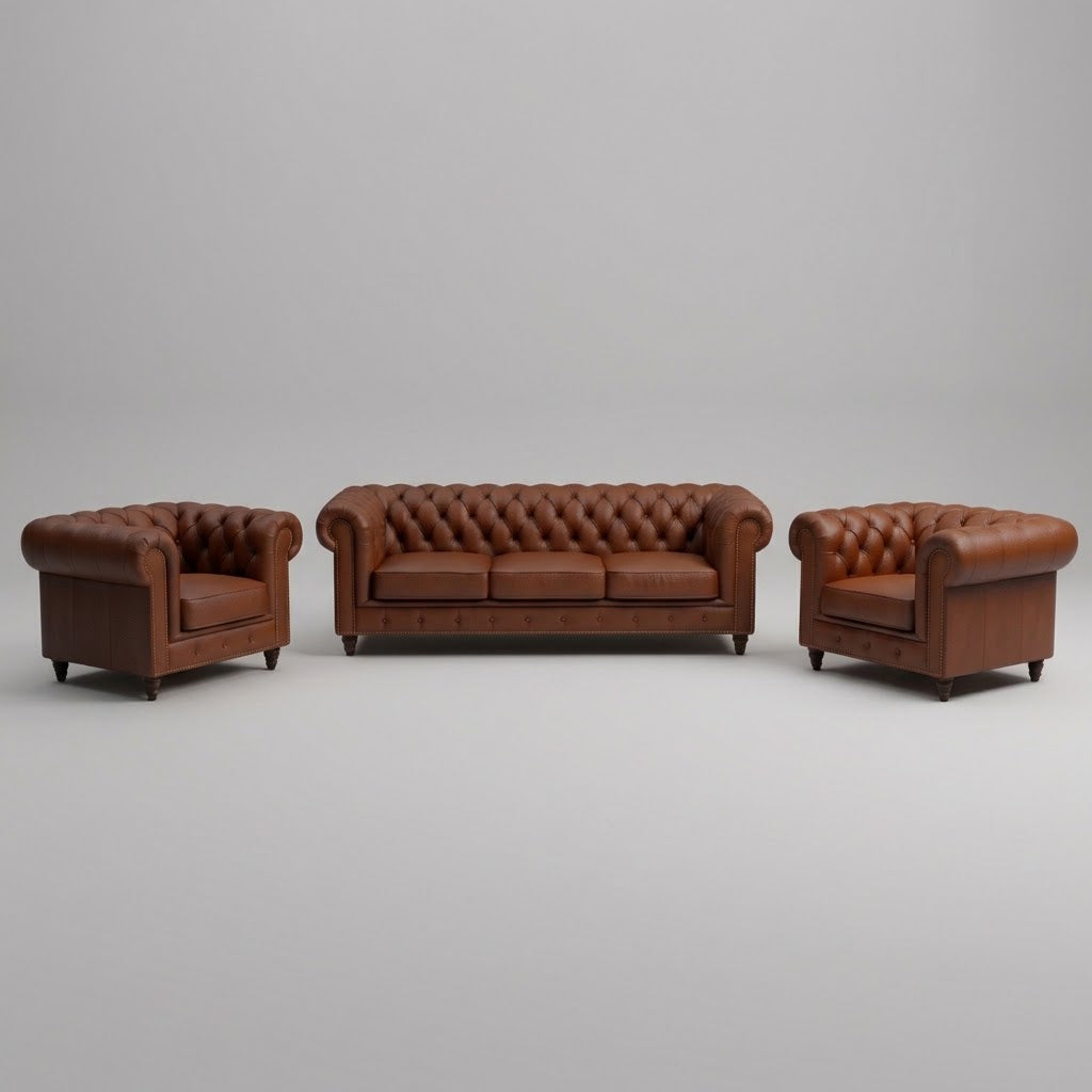 Set Chester (Piel de Café)