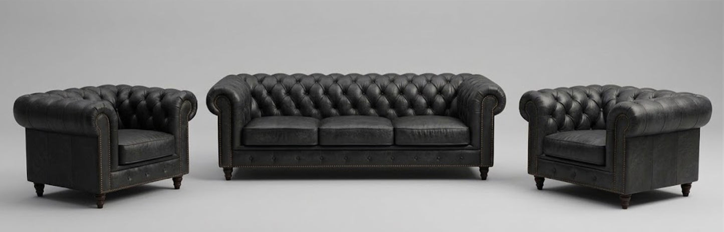 Set Chester (Piel de Café)