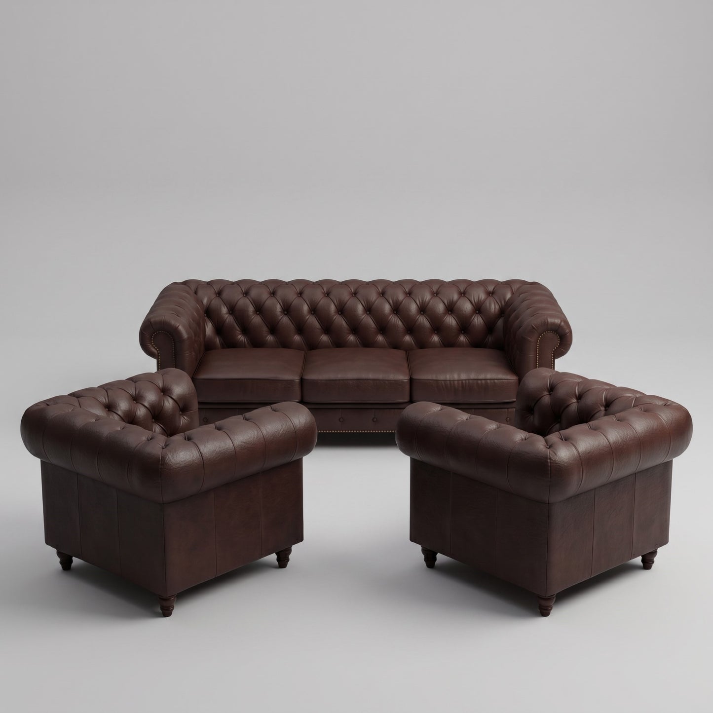 Set Chester (Piel de Café)