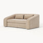 Sofa cama Teddy Gris Perla - Nuez
