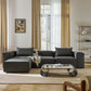 Sofa Marbella Gray  + Puff