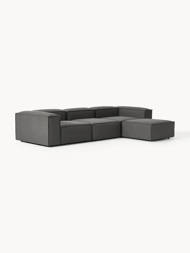 Sofa Marbella Gray  + Puff