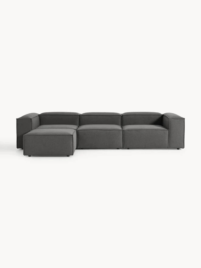 Sofa Marbella Gray  + Puff