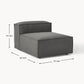 Sofa Marbella Gray  + Puff