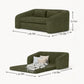 Sofa cama Teddy Verde Oliva