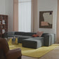 Sofa Marbella Gray  + Puff